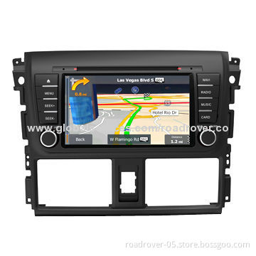 In-dash Car Multimedia System for Toyota Vios, Handsfree, 256MB DDR3